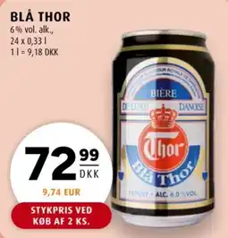 Scandinavian Park Thor Blå Thor tilbud