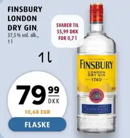 Scandinavian Park Finsbury London Dry Gin tilbud