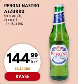 Scandinavian Park Peroni Nastro Azzurro tilbud