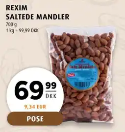Scandinavian Park Rexim saltede mandler tilbud