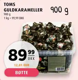 Scandinavian Park Toms guldkarameller tilbud