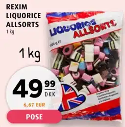 Scandinavian Park Rexim Liquorice Allsorts tilbud