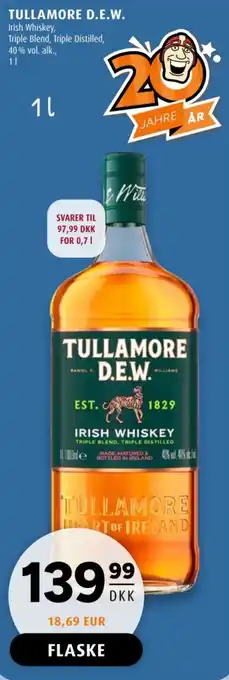 Tullamore D.E.W. Irish Whiskey