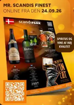 Scandinavian Park ScandiPark Spiritus og Vine tilbud