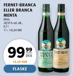 Scandinavian Park Fernet-branca eller branca menta tilbud