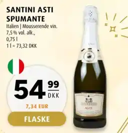 Scandinavian Park Santini Asti Spumante tilbud