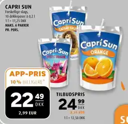 Scandinavian Park Capri Sun tilbud