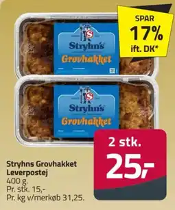 Fleggaard Stryhns Grovhakket Leverpostej tilbud