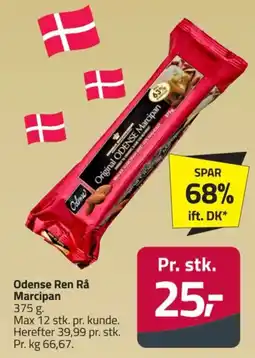 Fleggaard Odense Ren Rå Marcipan tilbud