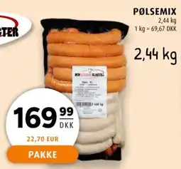 Scandinavian Park Ben Gode Slagter Pølsemix tilbud