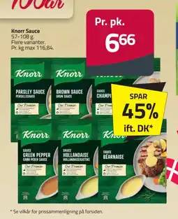 Fleggaard Knorr Sauce tilbud