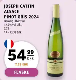 Scandinavian Park Joseph Cattin Pinot Gris tilbud