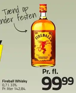 Fleggaard Fireball Whisky tilbud