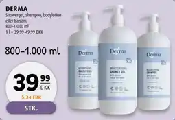 Scandinavian Park Derma showergel, shampoo, bodylotion eller balsam tilbud