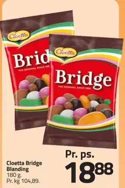 Fleggaard Cloetta Bridge Blanding tilbud