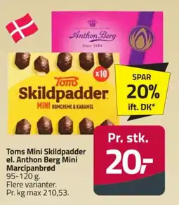 Fleggaard Toms Mini Skildpadder tilbud