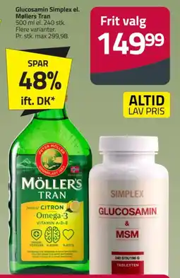 Fleggaard Möllers Tran tilbud