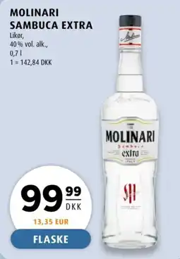 Scandinavian Park Molinari Sambuca Extra tilbud