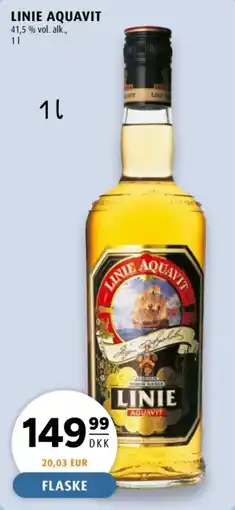 Scandinavian Park Linie aquavit tilbud