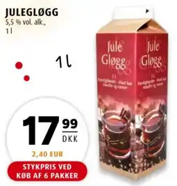 Scandinavian Park Jule Gløgg tilbud