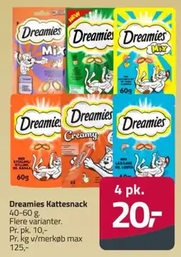Fleggaard Dreamies Kattesnack tilbud