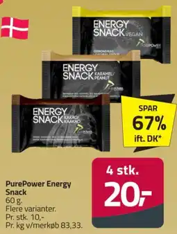 Fleggaard PurePower Energy Snack tilbud