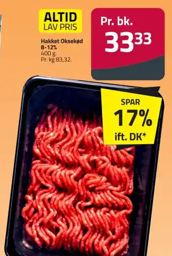 Hakket Oksekød