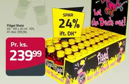 Fleggaard Flügel Shots tilbud