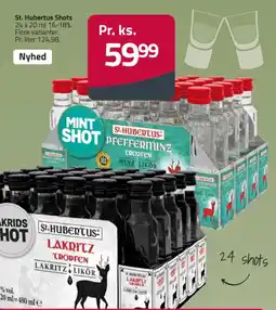 Fleggaard St. Hubertus mint shot tilbud