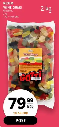Scandinavian Park Rexim wine gums tilbud