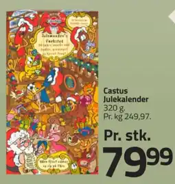 Fleggaard Castus Julekalender tilbud