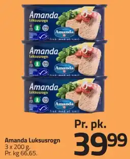 Fleggaard Amanda Luksusrogn tilbud