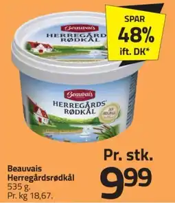 Fleggaard Beauvais Herregårdsrødkål tilbud