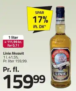 Fleggaard Linie Akvavit tilbud