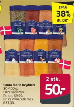 Fleggaard Santa Maria Krydderi tilbud