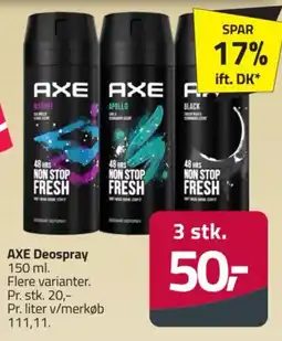 Fleggaard Axe Deospray tilbud