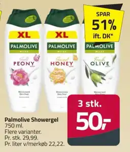 Fleggaard Palmolive Showergel tilbud