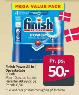 Fleggaard Finish Power All in 1 tilbud