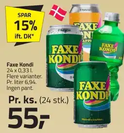 Fleggaard Faxe Kondi tilbud
