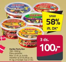Fleggaard Haribo Party Box tilbud