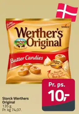Fleggaard Werther's Original Butter Candies tilbud