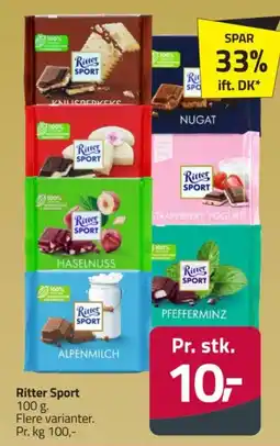 Fleggaard Ritter Sport tilbud