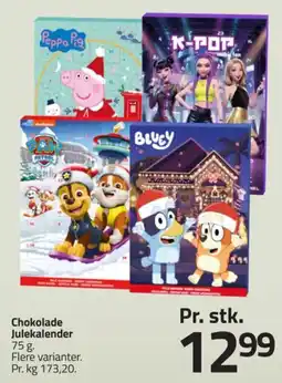 Fleggaard Chokolade Julekalender tilbud