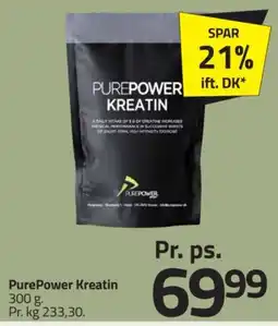 Fleggaard PurePower Kreatin tilbud