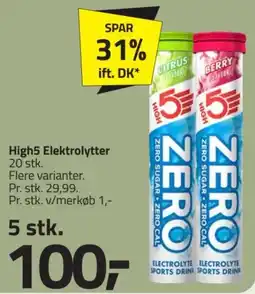 Fleggaard High5 Elektrolytter tilbud
