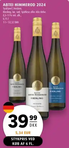 Scandinavian Park Abtei Himmerod Riesling tilbud