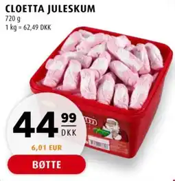 Scandinavian Park Cloetta Juleskum tilbud