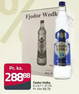 Fleggaard Fjodor Vodka tilbud