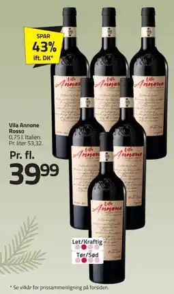 Fleggaard Vila Annone Rosso tilbud