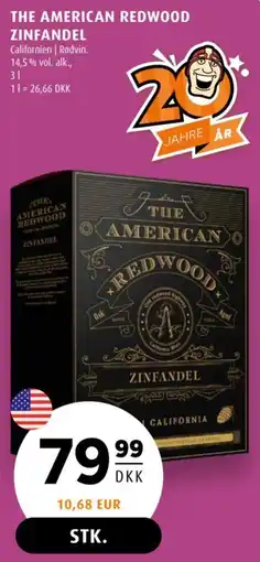Scandinavian Park The American Redwood Zinfandel tilbud